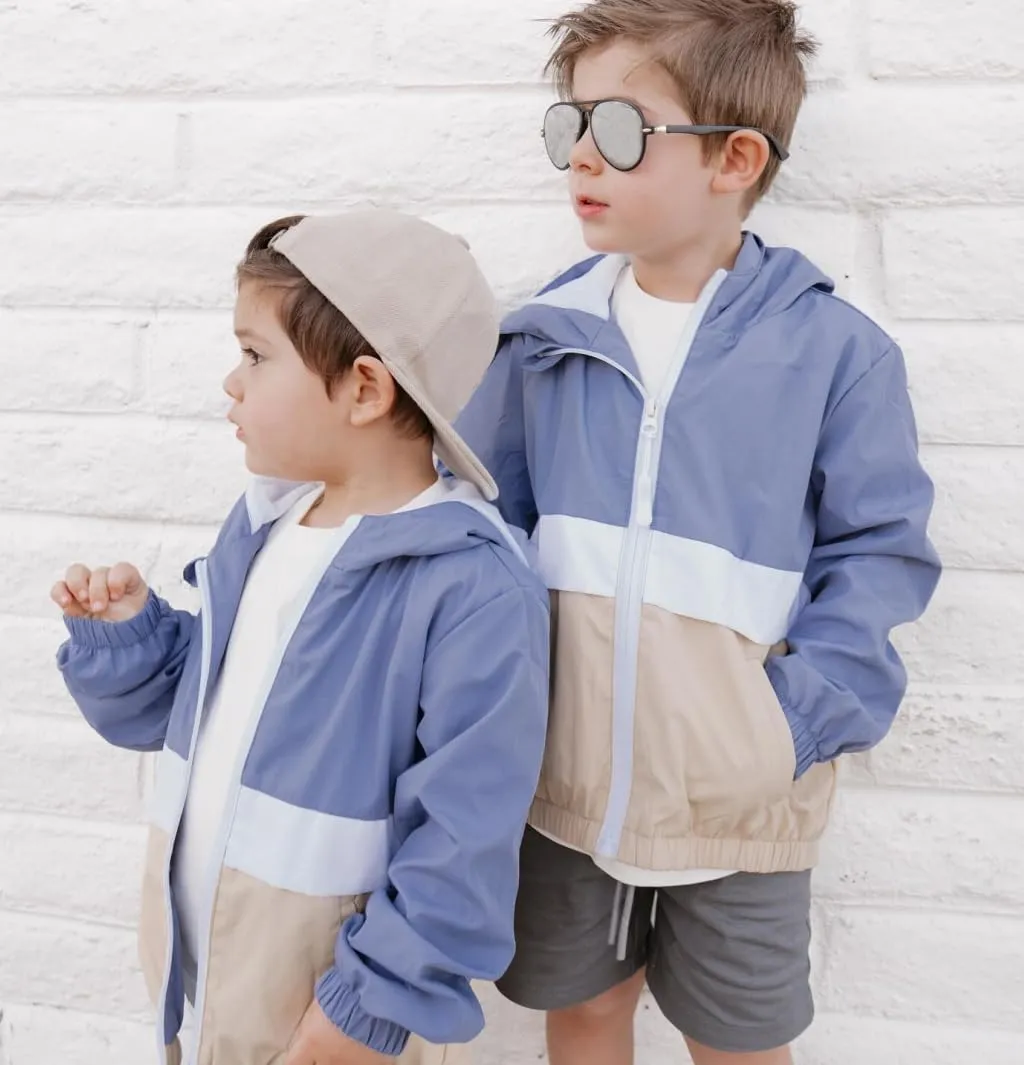 MERSARIPHY Toddler Boy Hoodies Baby Boy Jacket Lightweight Pocket Zip Up Hooded Jackets Baby Fall Winter Outwear