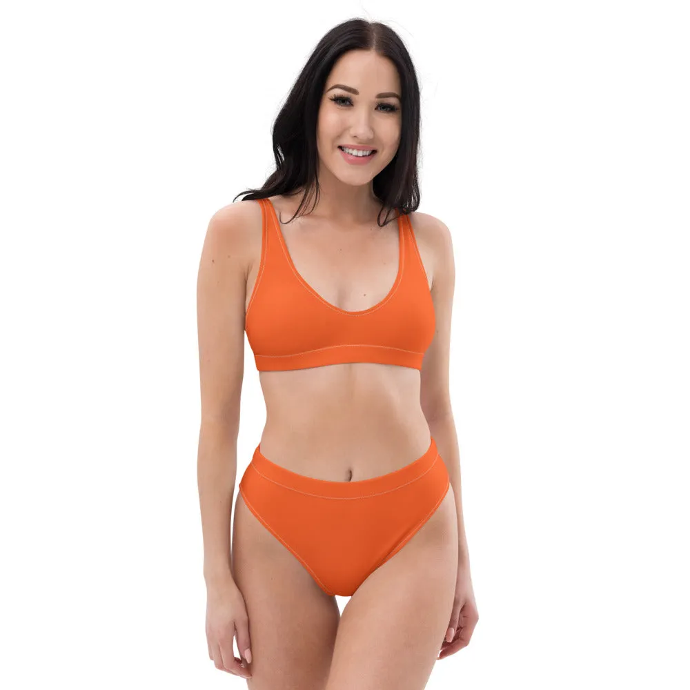 'Miami Orange' high-waisted bikini - Miami Series
