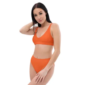 'Miami Orange' high-waisted bikini - Miami Series