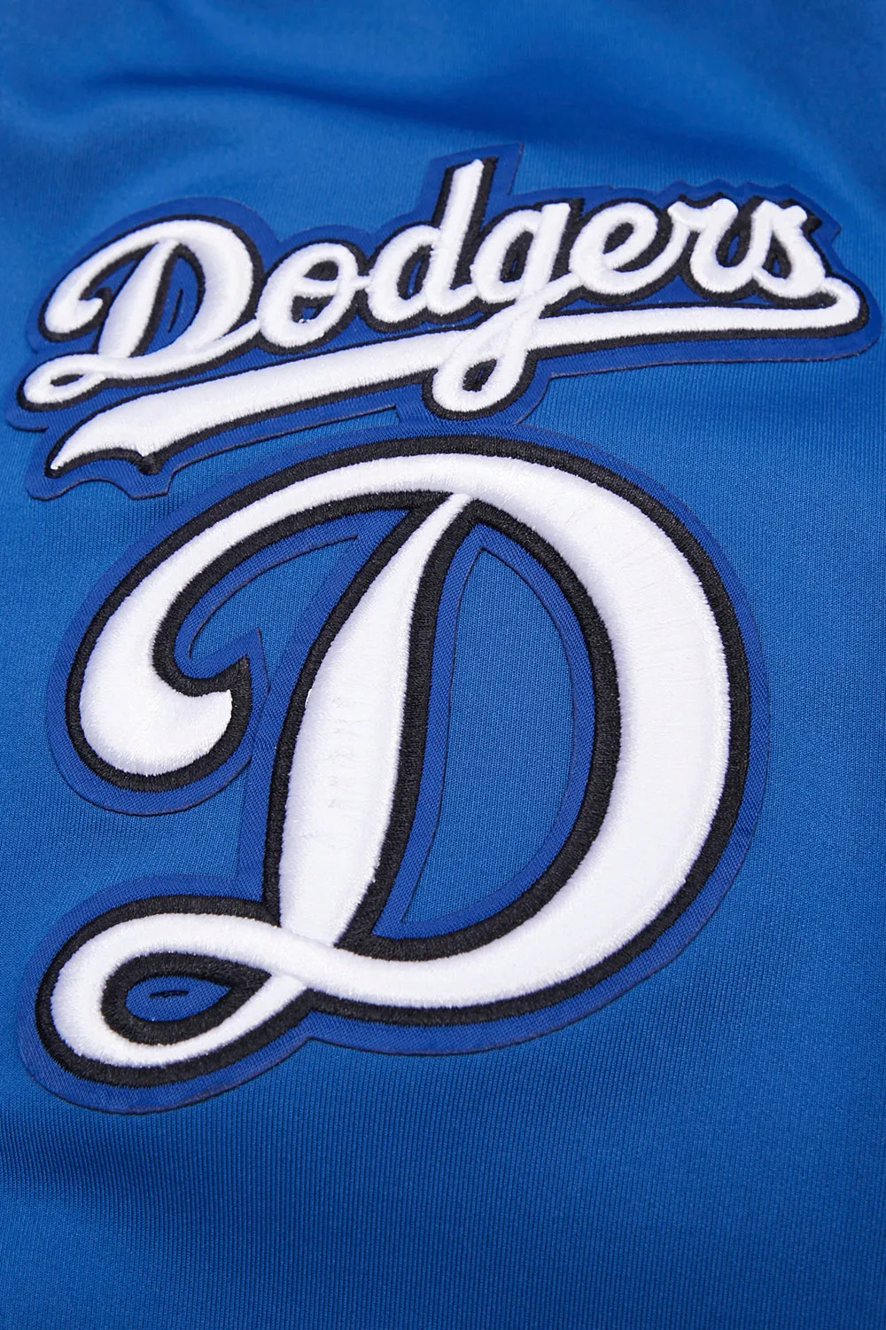 MLB LOS ANGELES DODGERS CLASSIC MEN'S DOUBLE KNIT TRACK JACKET (DODGER BLUE)