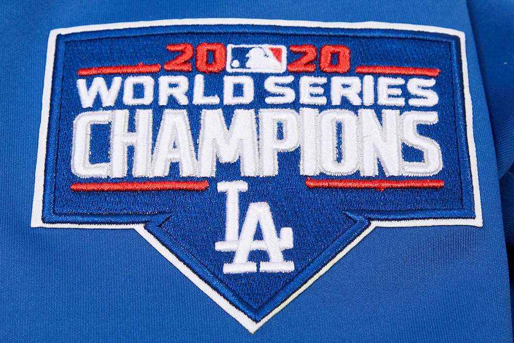 MLB LOS ANGELES DODGERS CLASSIC MEN'S DOUBLE KNIT TRACK JACKET (DODGER BLUE)