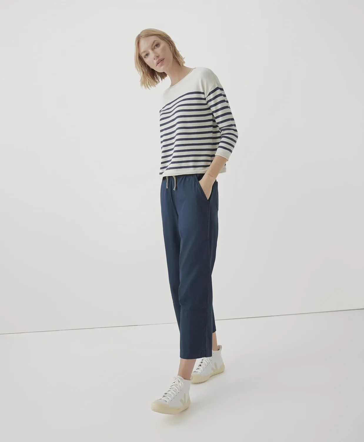 Pact Organic Cotton Women's Daily Crop Pants