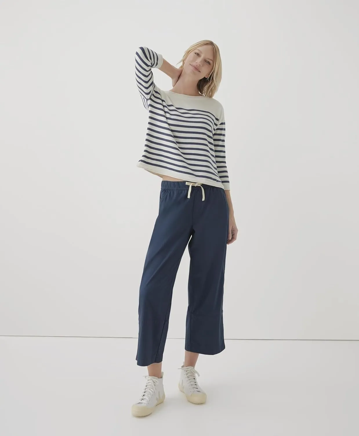 Pact Organic Cotton Women's Daily Crop Pants