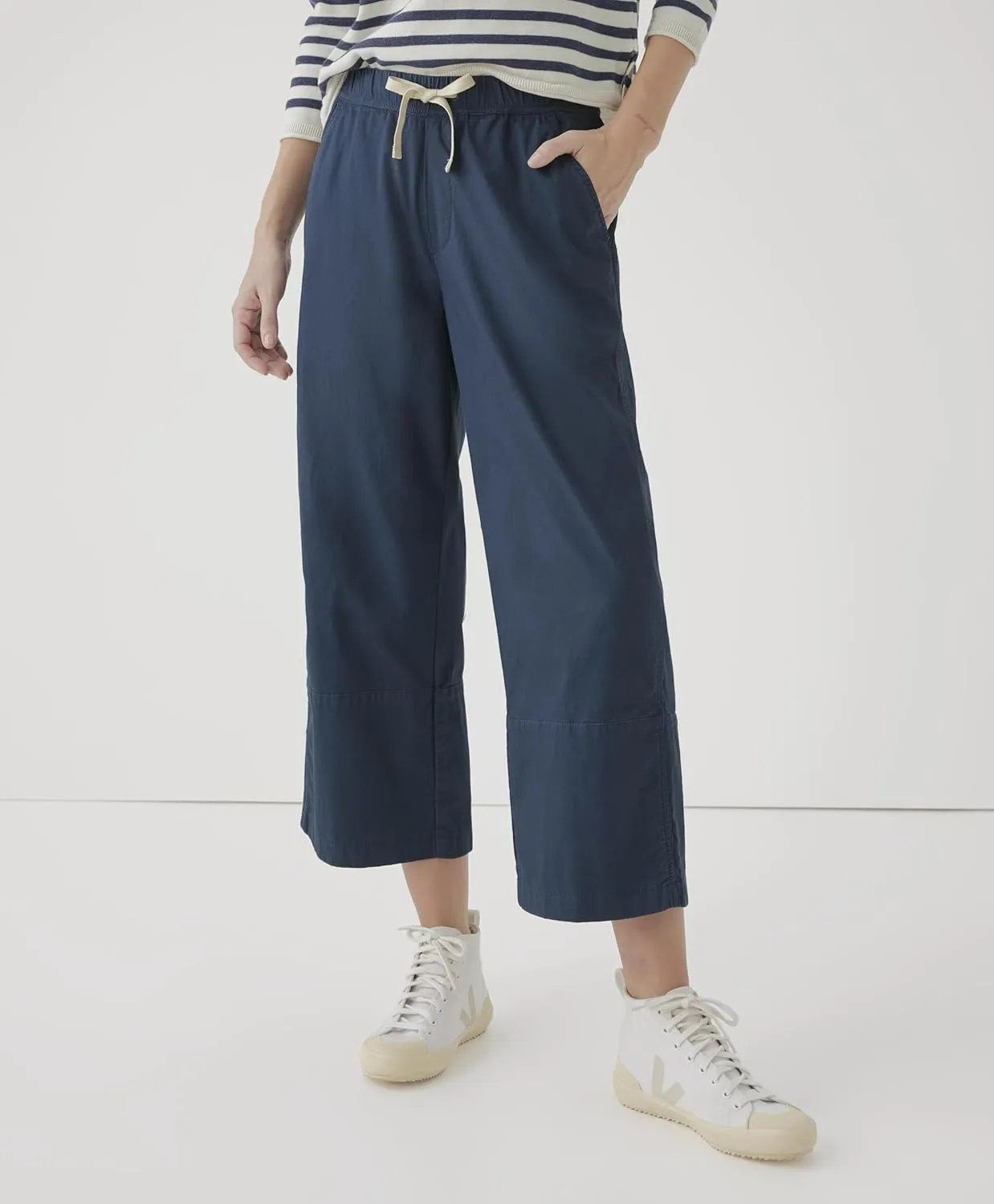 Pact Organic Cotton Women's Daily Crop Pants
