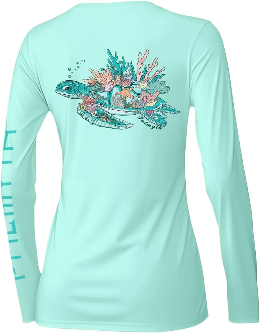 Palmyth Fishing Shirts for Women UPF 50  Sun Protection Long Sleeve T-Shirt
