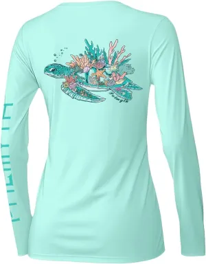 Palmyth Fishing Shirts for Women UPF 50  Sun Protection Long Sleeve T-Shirt