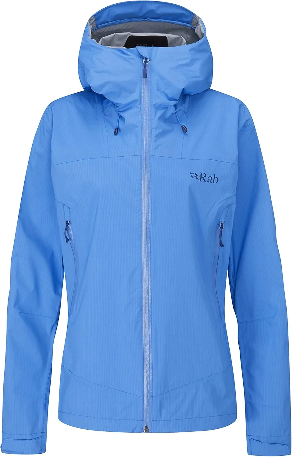 Rab Women's Downpour Plus 2.0 Waterproof Breathable Jacket for Hiking & Climbing