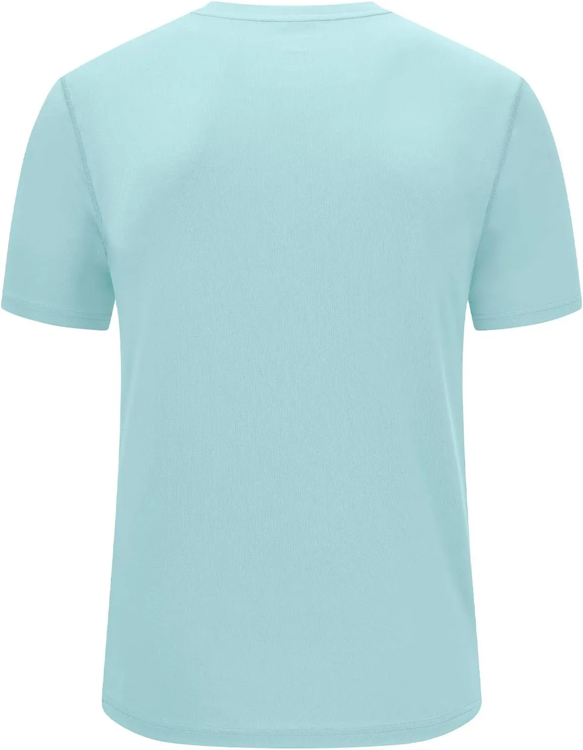 Rdruko Men's Rash Guard Swim Shirts Short Sleeve UPF 50  UV Protection Quick Dry Fishing Surf Active T Shirts