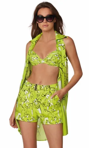 Roidal Greta Holiday Shorts Green