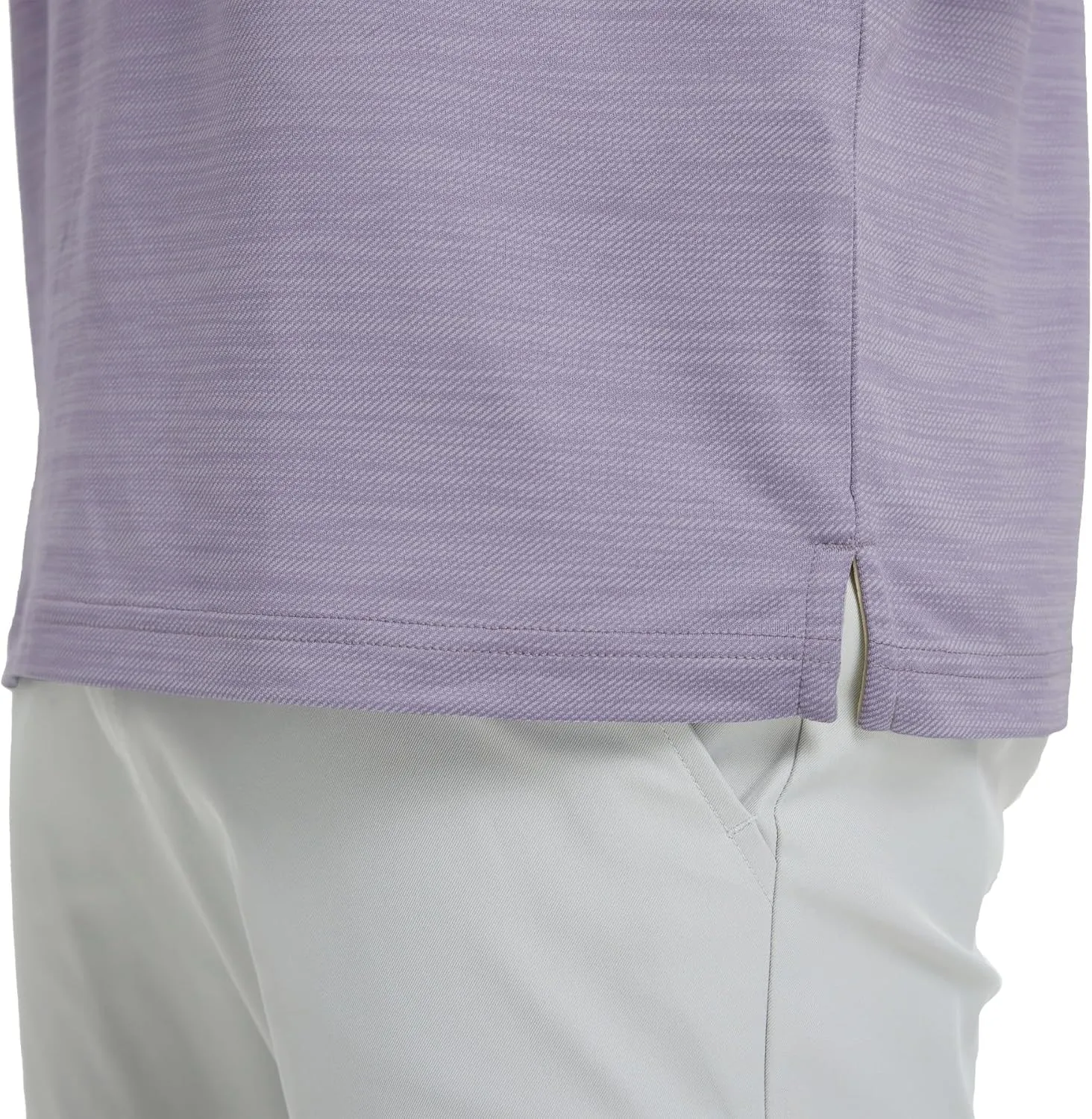 Rouen Polo Shirts for Men Dry Fit Performance Moisture Wicking Casual Jacquard Heather Collared Mens Golf Shirts Short Sleeve