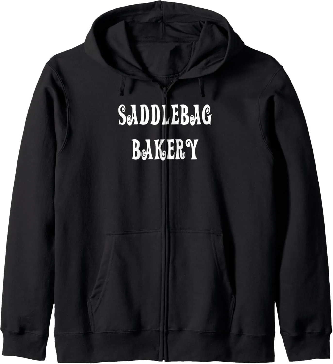 Saddlebag Bakery Old West Zip Hoodie