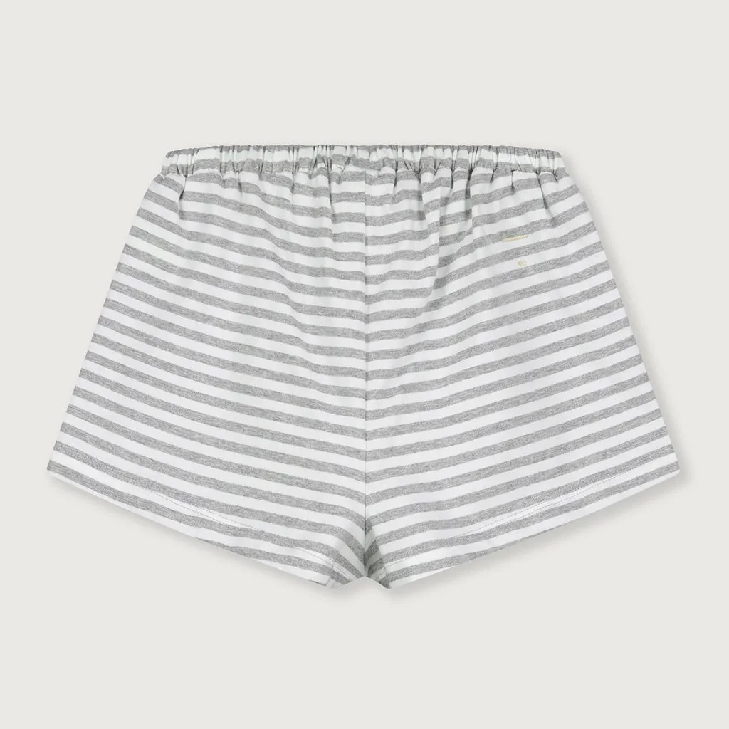 Shorts Oversized Grey Melange Off White