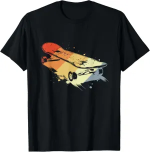 Skateboard Graphic Retro Style Skatepark T-Shirt