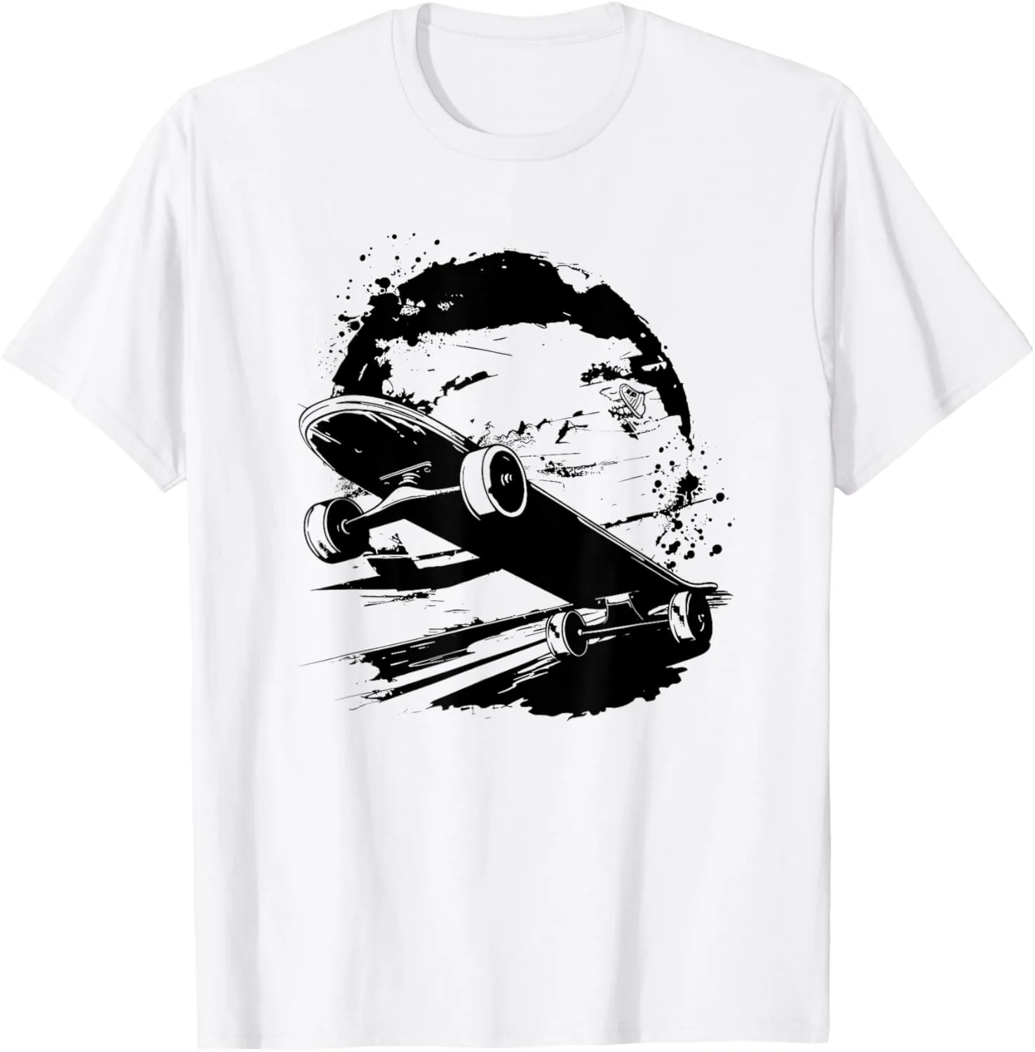 Skateboard Graphic Skater Outdoor Sports T-Shirt