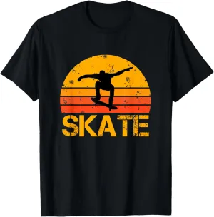 Skateboarder Retro Vintage Skateboarding T-Shirt