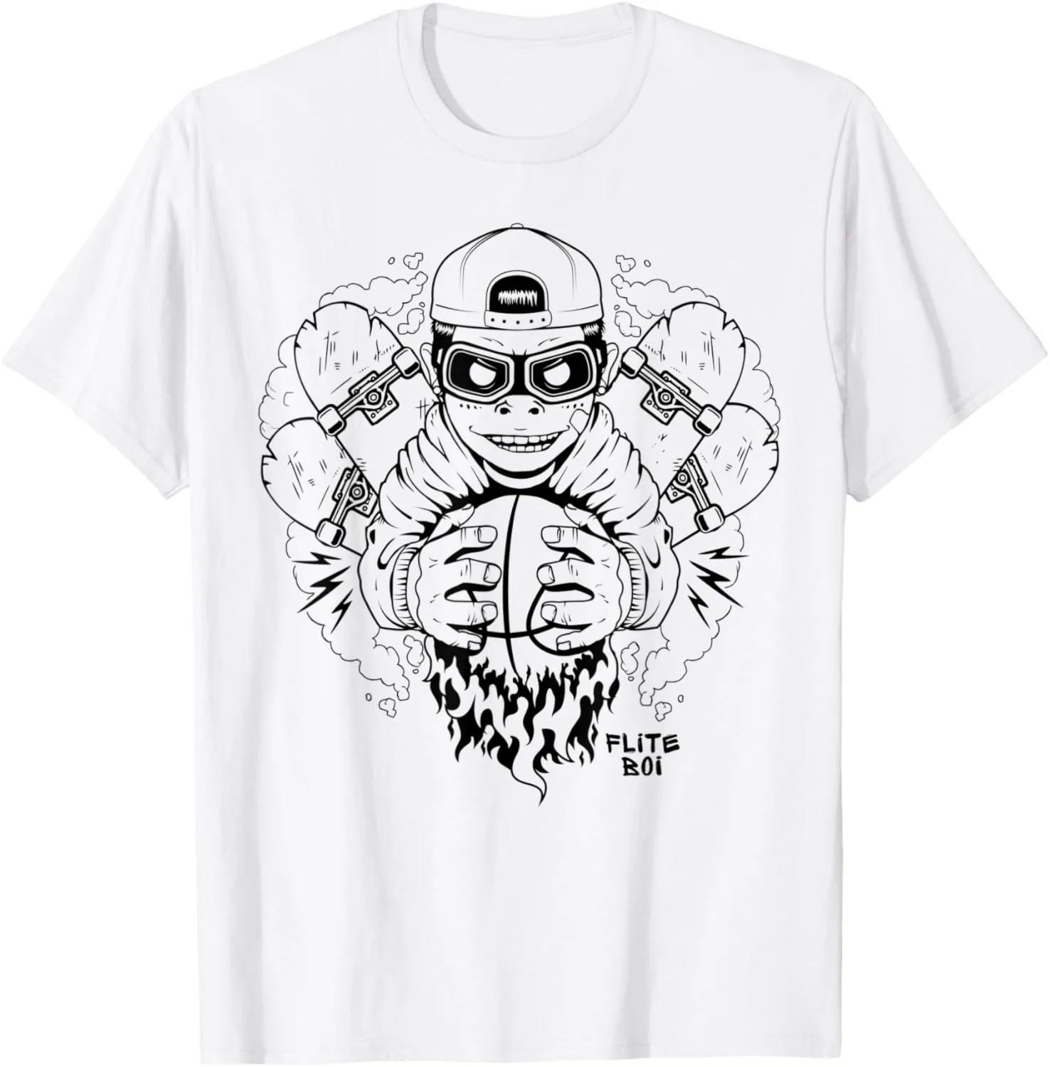 Skateboards - Alien Skater Graphic T-Shirt