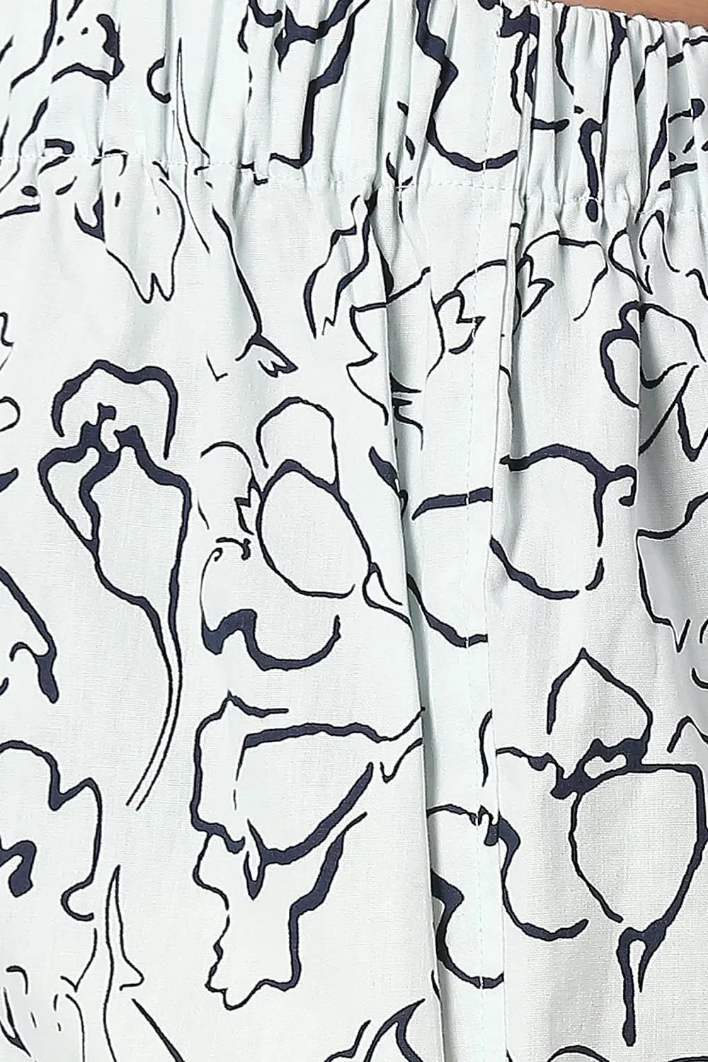 Slim Fit Cotton Printed Boxer Shorts