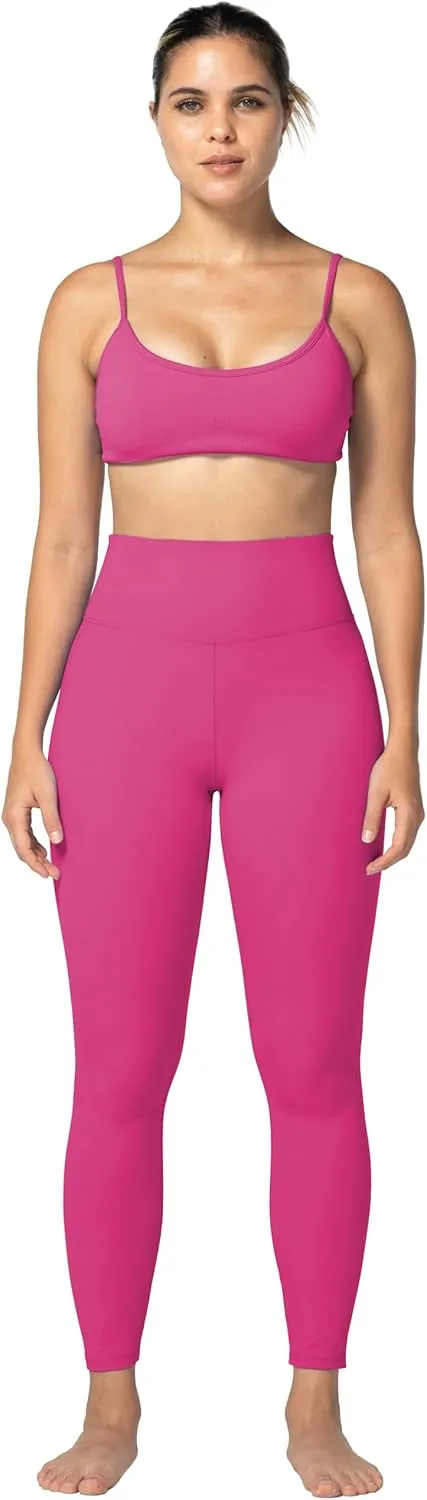 Sunzel Sunzfly Leggings for Women with Tummy Control High Waisted Yoga Pants 7/8 Length for Workout