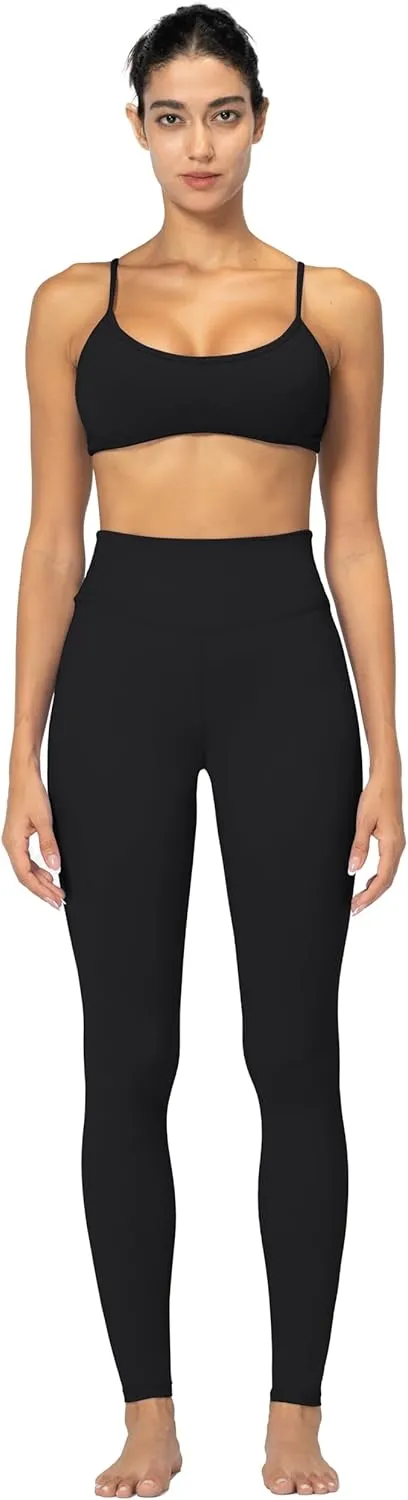 Sunzel Womens Workout Leggings with High Waist Tummy Control