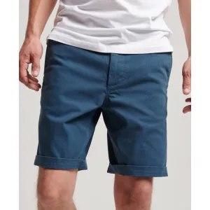 Superdry Vintage Officer Chino Short - Blue Bottle