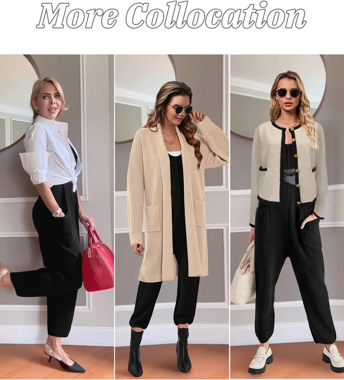 SuperPrity Jumpsuits for Women Casual 2024 Knit Overalls Baggy Harem Pants Romper Jumpers Summer Outfits Maternity Clothes