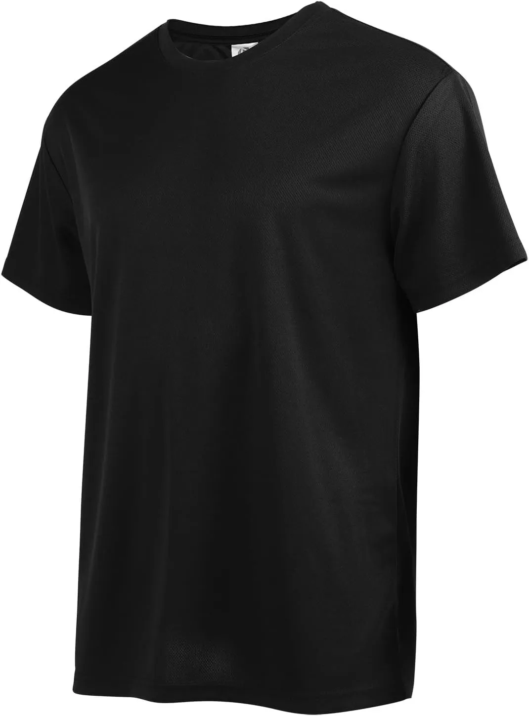 TanBridge 5 Pack Men's Athletic T Shirts Quick Dry Lightweight Short Sleeve Running Shirts for Running Workout Hiking Fishing