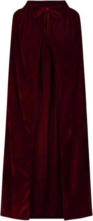 TIMIFIS Halloween Costumes Woman 2024 Plus Size Medieval Renaissance Cloak Coats Vintage Floor Length Cosplay Clothes