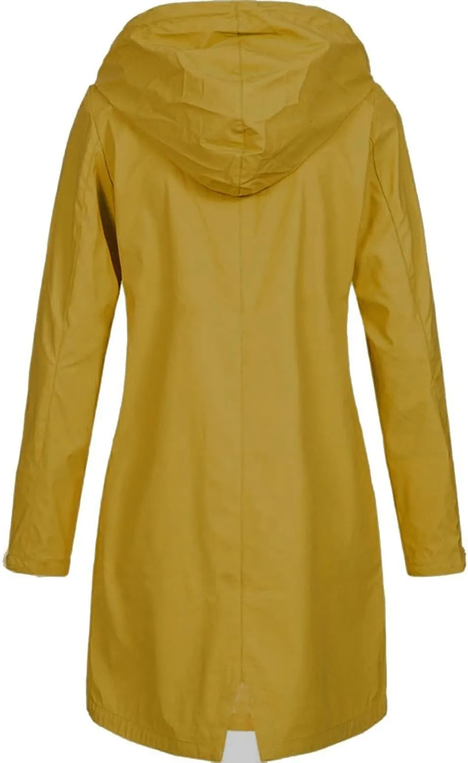 TIMIFIS Raincoats for Women with Hood Waterproof Lightweight Long Trench Coats Casual Rain Jackets Windbreaker with Pocket