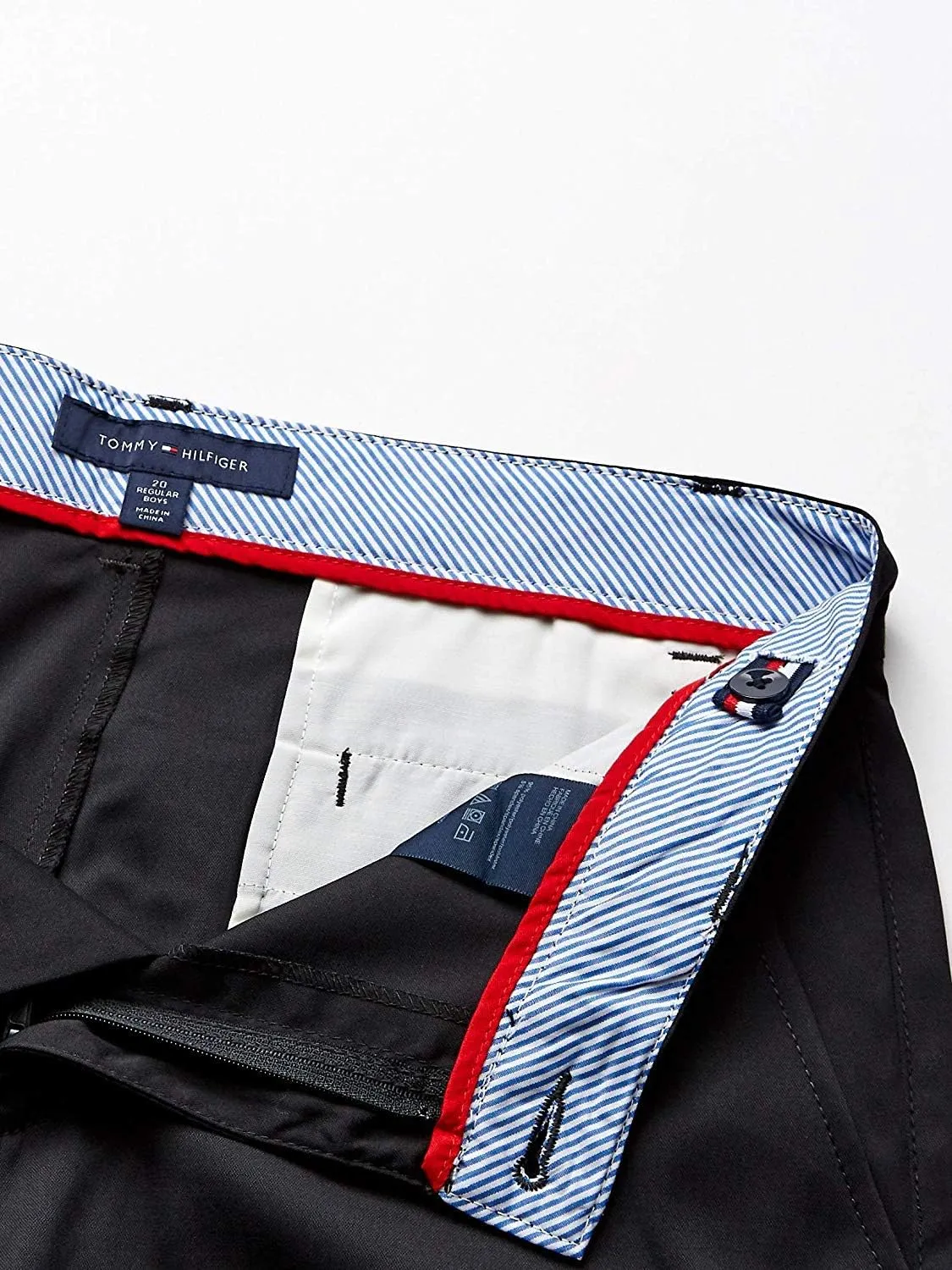 Tommy Hilfiger Boy's Performance Golf Shorts, Breathable, Kids School Uniform Clothes