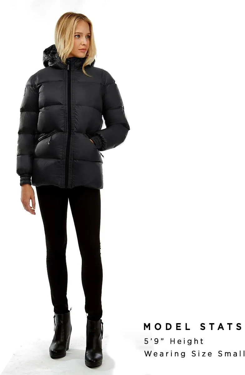 Triple F.A.T. Goose Adena Womens Puffer Down Jacket | 750 Fill Power