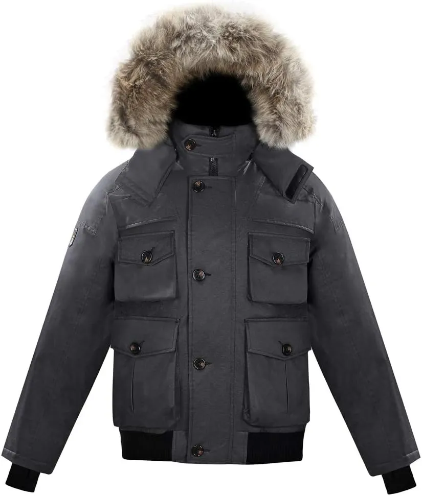 Triple F.A.T. Goose Men's Rockland - Men's Winter Parka - Winter Jackets For Men - Puffer Jacket Men - Mens Down Coats