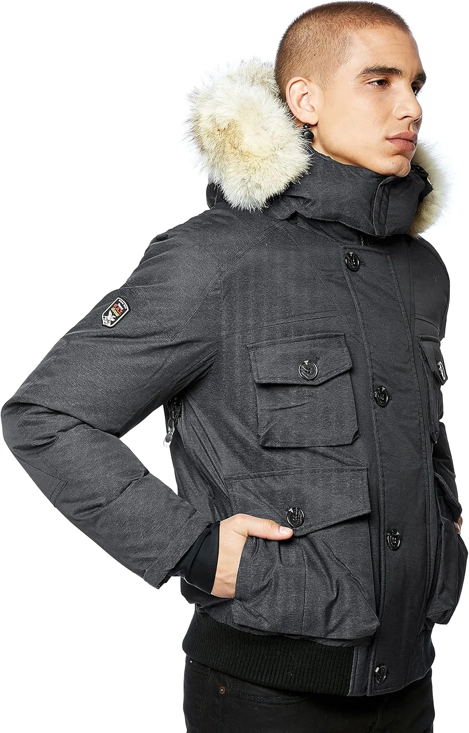 Triple F.A.T. Goose Men's Rockland - Men's Winter Parka - Winter Jackets For Men - Puffer Jacket Men - Mens Down Coats