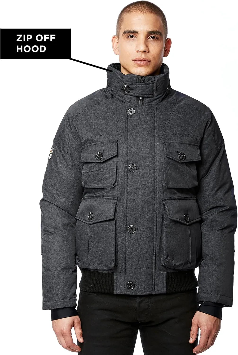 Triple F.A.T. Goose Men's Rockland - Men's Winter Parka - Winter Jackets For Men - Puffer Jacket Men - Mens Down Coats