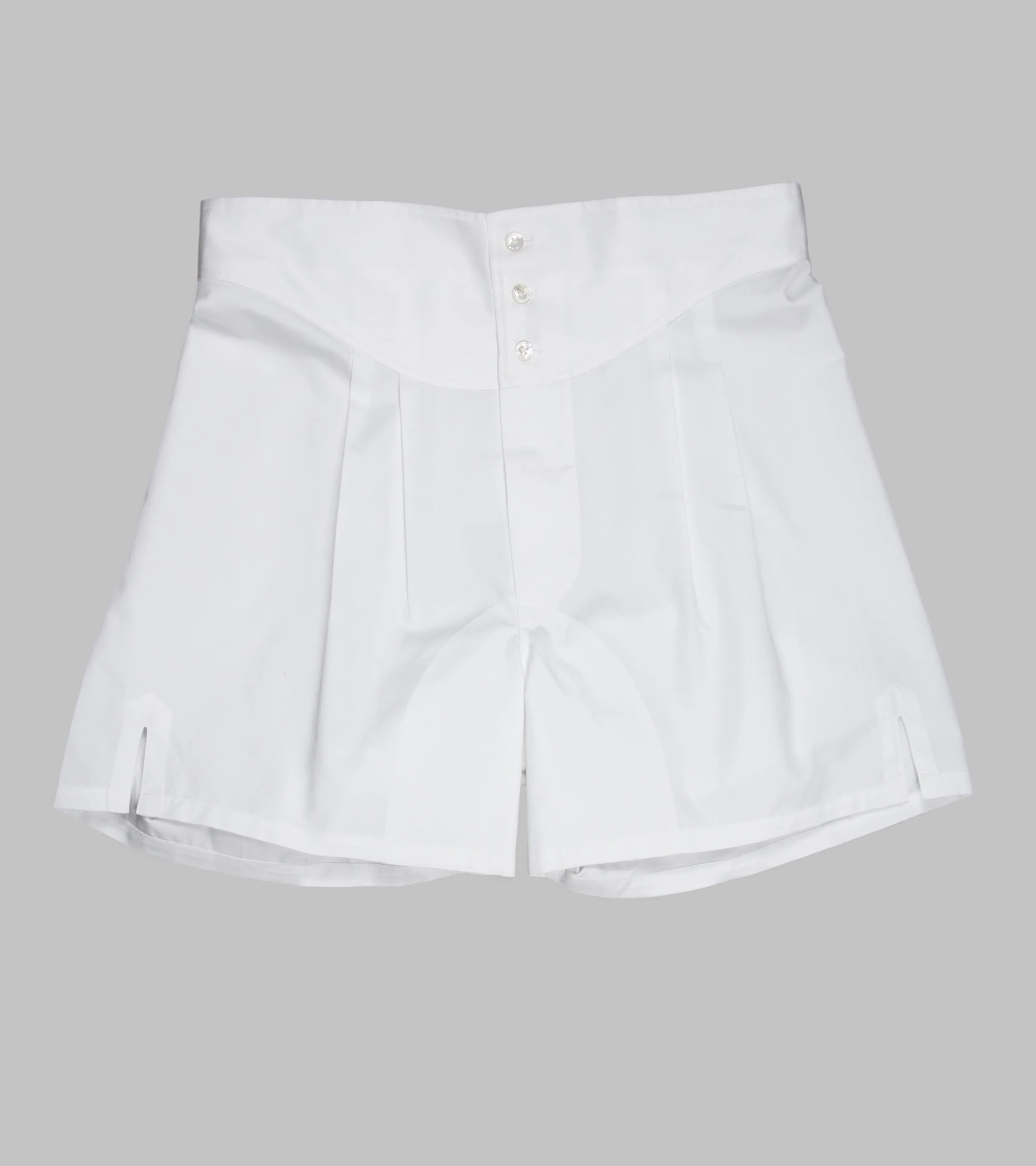 Twill Boxers White