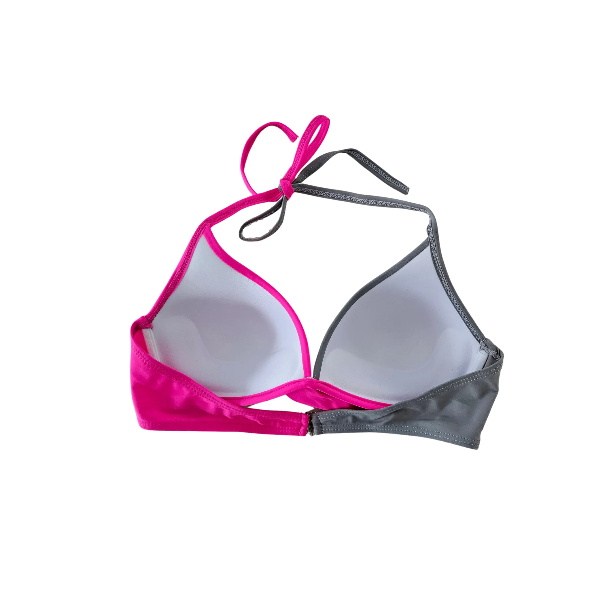 Two Tones Molded Cup Bikini Set