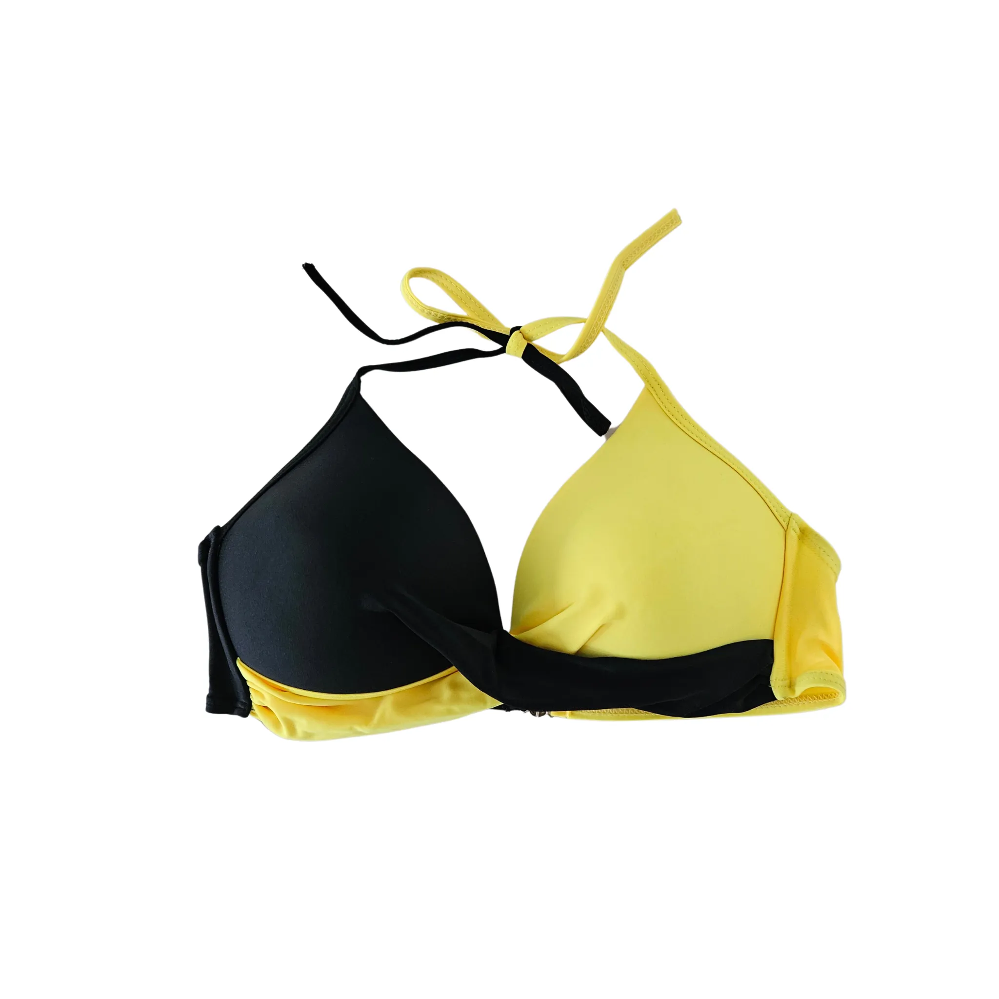 Two Tones Molded Cup Bikini Set