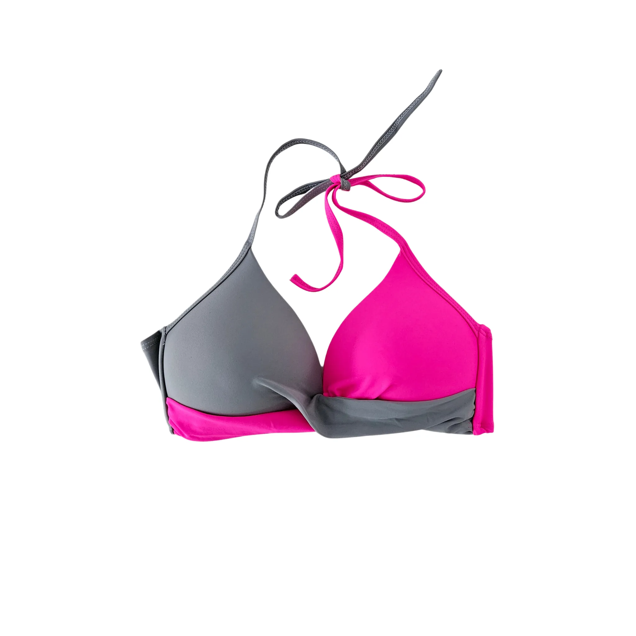 Two Tones Molded Cup Bikini Set