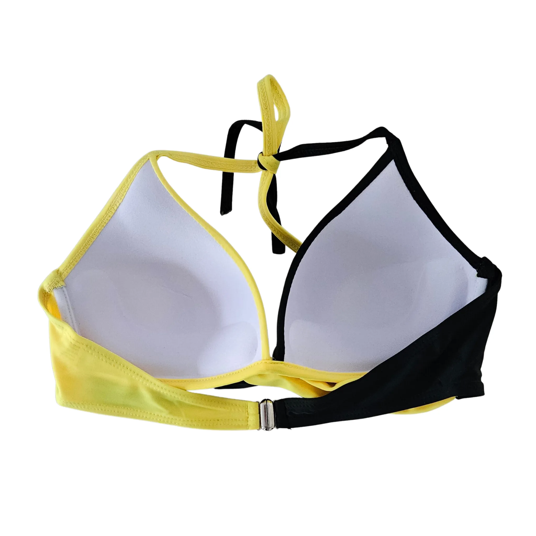 Two Tones Molded Cup Bikini Set