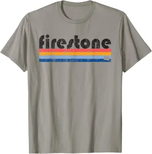 Vintage 80s Style Firestone CO T-Shirt T-Shirt