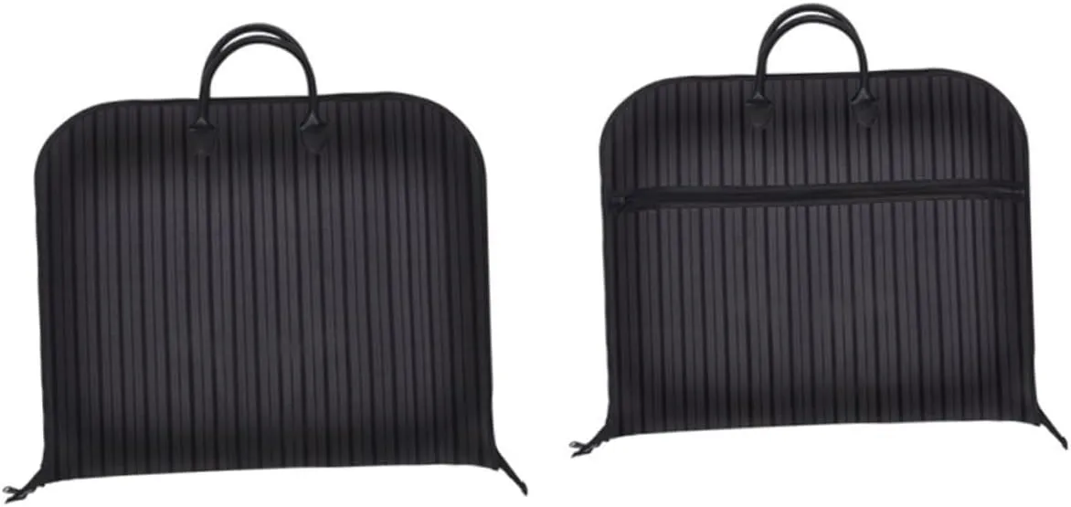 Wakauto Dress Garment Bag Oxford Suit Cover Coat Bag Clothing Storage Zipper and Handle