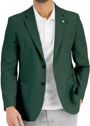 Wangyue Men's Casual Blazer Slim Fit Lightweight Jacket Casual Sport Coat Two Buttons Suit Jackets for Wedding Prom