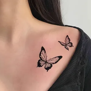 Waterproof Butterfly Tattoo Stickers  Lasts 27 Days