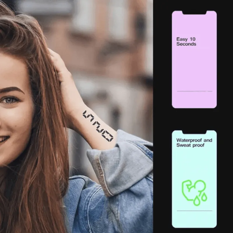 Waterproof Butterfly Tattoo Stickers  Lasts 27 Days