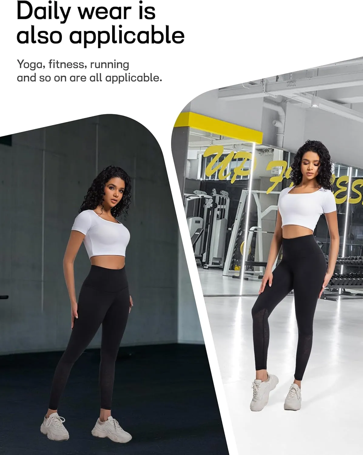 Women Lace Yoga Capris with Pockets Tummy Control Workout Capri Leggings Compression Breathable Ideal for Gym Running