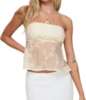 Women Sexy Floral Strapless Top Y2K Coquette Sleeveless Halter Tube Top with Scarf Vintage Going Out Cami Tank Top