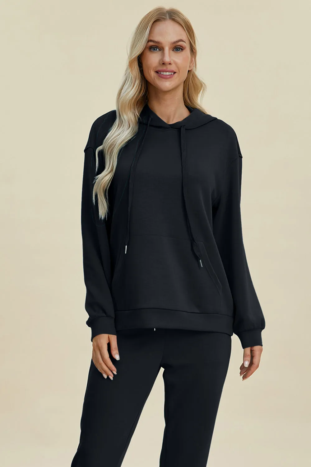 Women's Basic Bae Full Size Air Scuba Hoodie – Women Jogging Suits