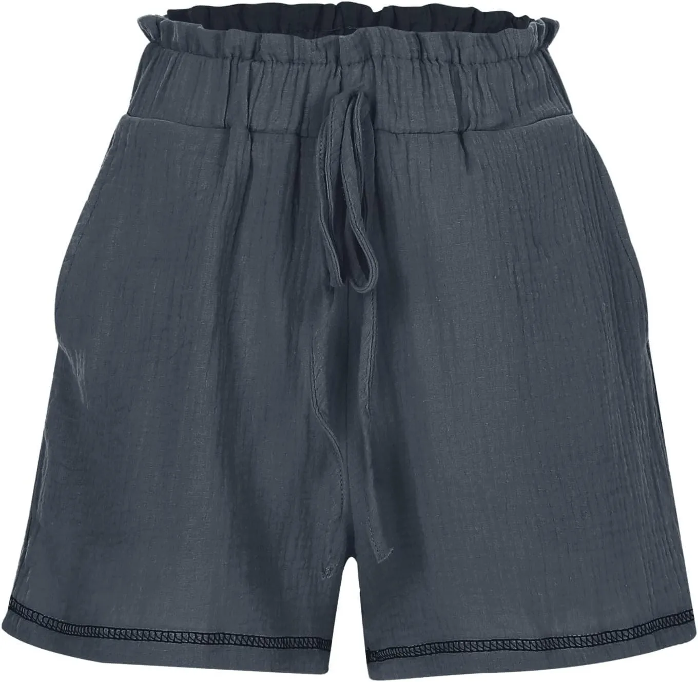 Womens Casual Shorts High Waisted 2024 Fashion Beach Cruise Shorts Cute Comfy Summer Shorts with 2 Pockets