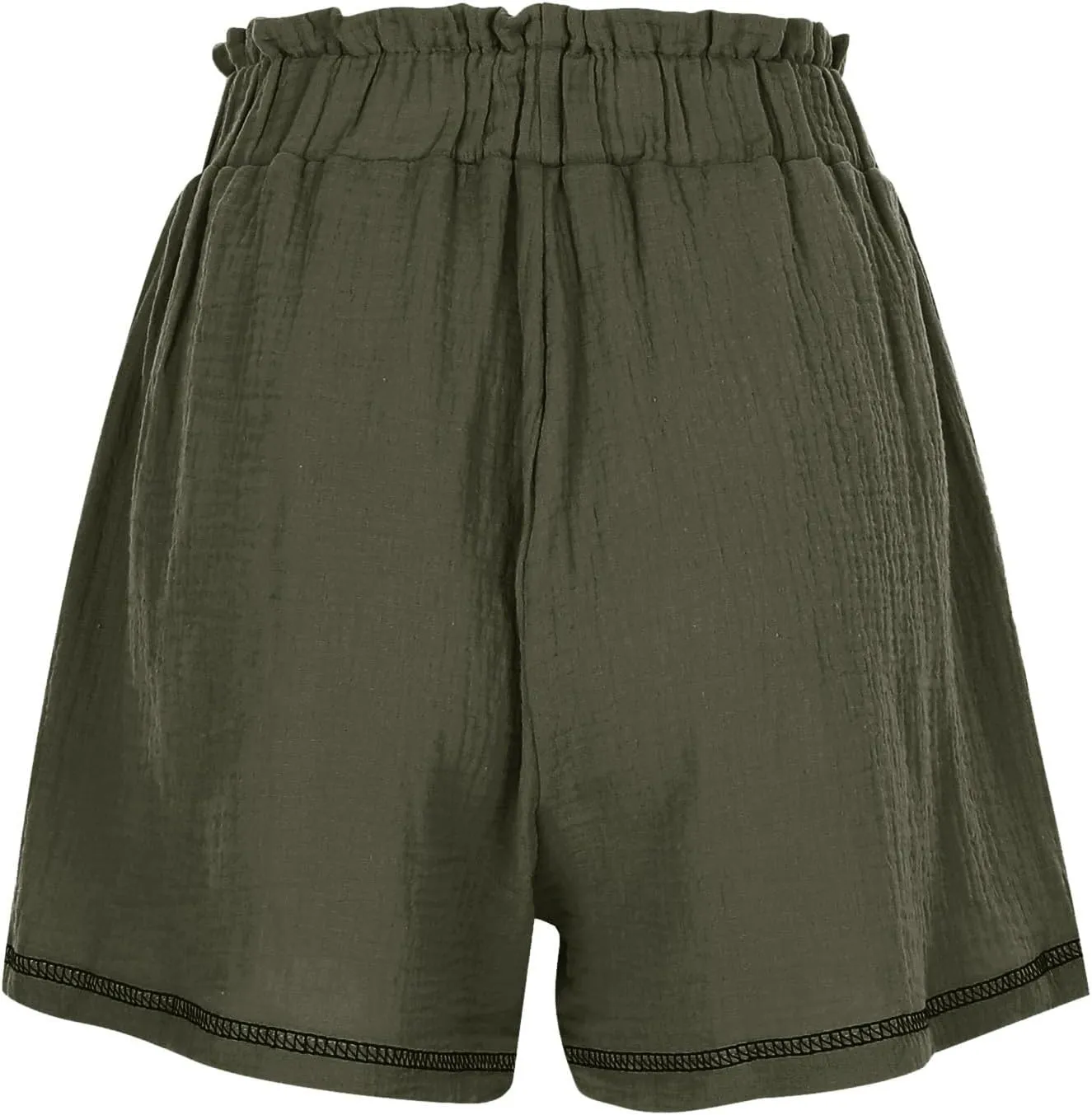 Womens Casual Shorts High Waisted 2024 Fashion Beach Cruise Shorts Cute Comfy Summer Shorts with 2 Pockets