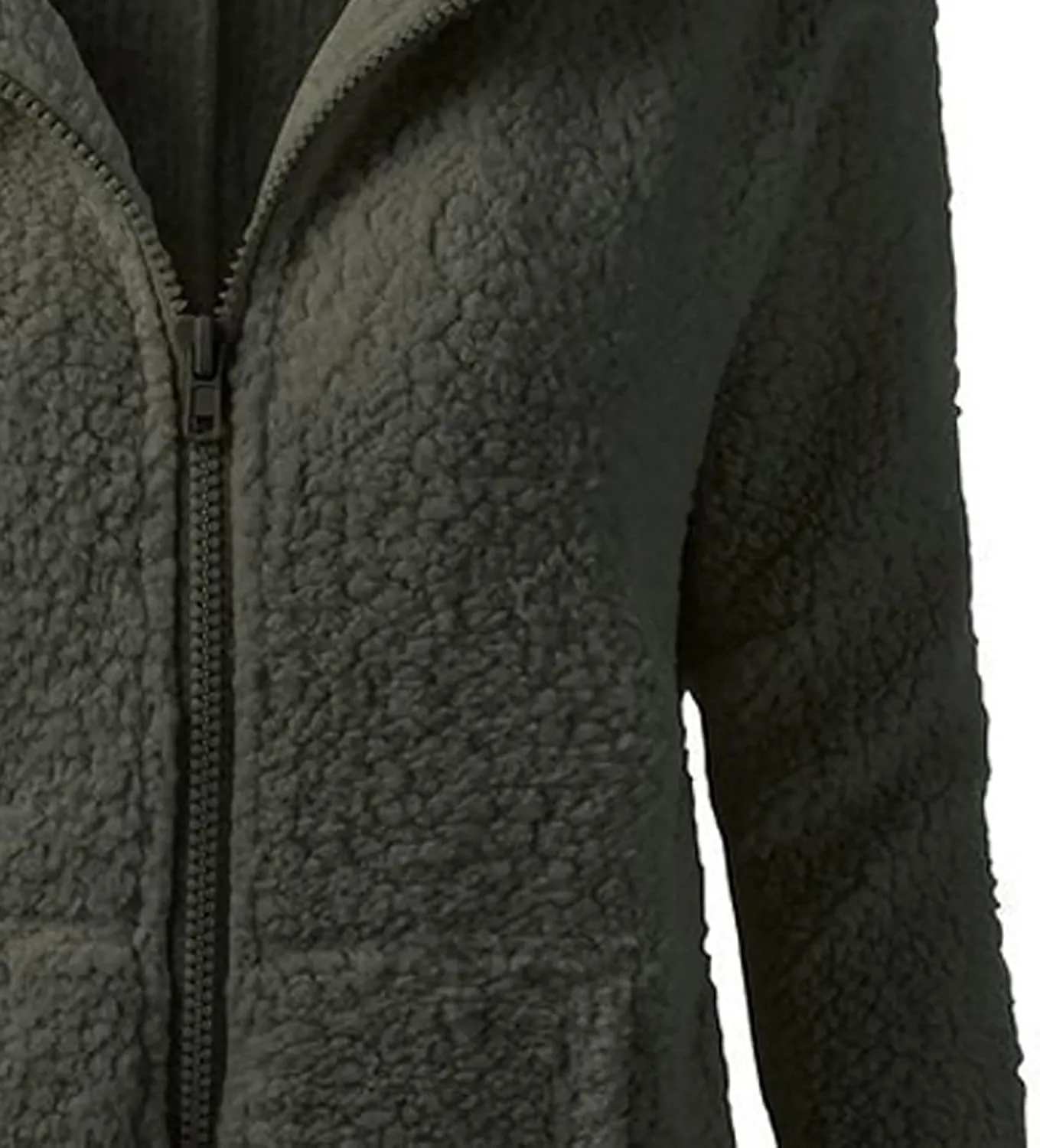 Womens Cozy Winter Fleece Hoodie Jackets 2023 Zip Up Fuzzy Sherpa Hooded Sweatshirts Oversized Warm Shearling Coat