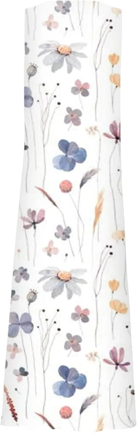Womens Dresses Simple Casual Solid Color Sleeveless Dresses Cozy Cotton Dresses Summer Gradient Printed Long Dresses